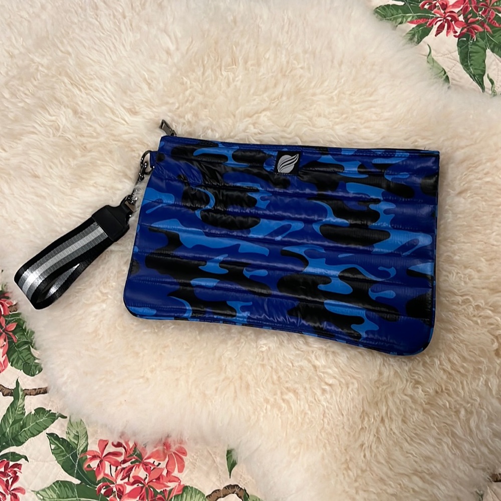Think Royln Camo Clutch/Wristlet Bag